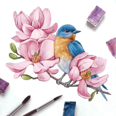 Bird 40х40 Diamond Painting Set Cs2713 - Hobby.lt 🇬🇧