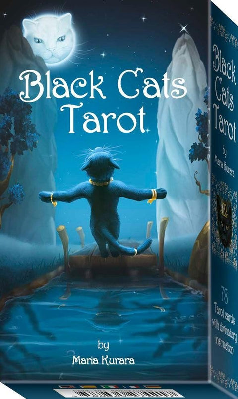 Black Cats Tarot Cards Lo Scarabeo - Hobby.lt 🇬🇧