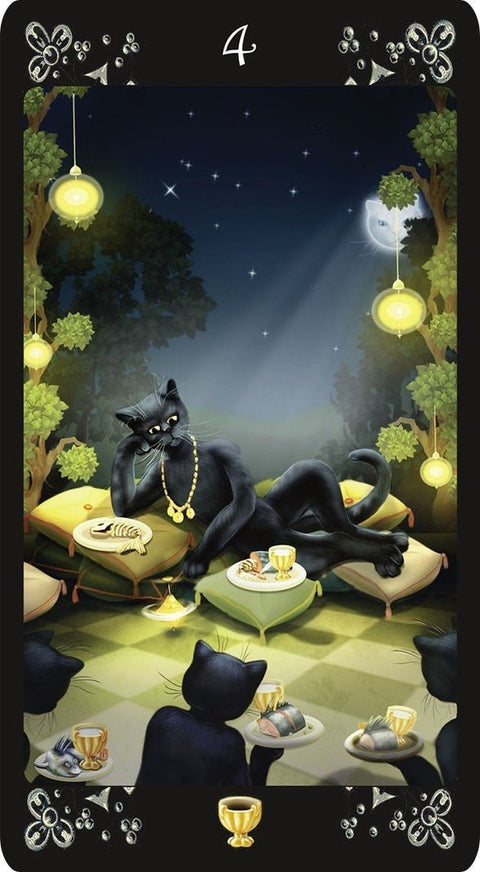 Black Cats Tarot Cards Lo Scarabeo - Hobby.lt 🇬🇧