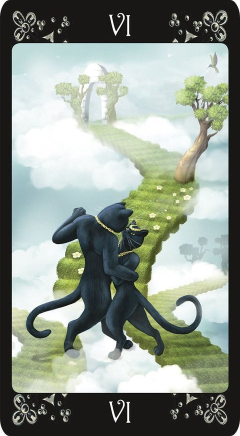 Black Cats Tarot Cards Lo Scarabeo - Hobby.lt 🇬🇧