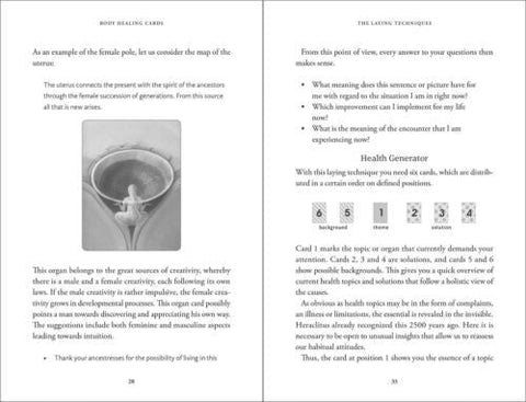Body healing Cards kortos
