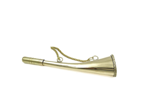 Brass foghorn with chain - MIKB10/8 - Hobby.lt 🇬🇧