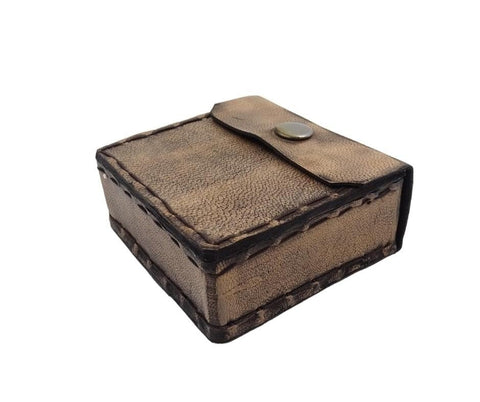 Brass retro compass in leather case - C0006 - Hobby.lt 🇬🇧