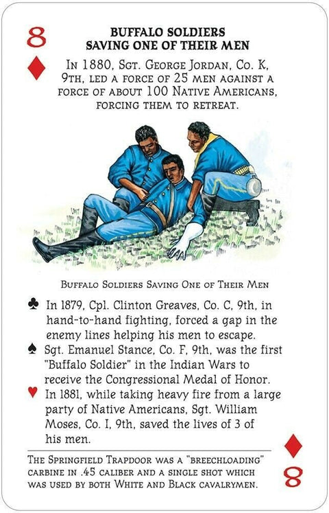Buffalo Soldiers Playing Cards Game Us Games Systems - Hobby.lt 🇬🇧