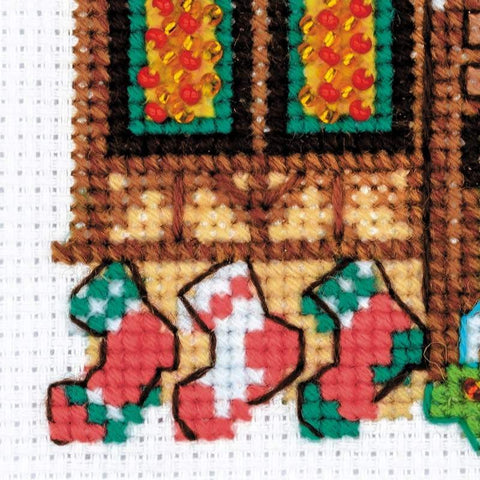 Cabin with a Bell - Cross Stitch Kit from RIOLIS Ref. no.:1663 - Hobby.lt 🇬🇧