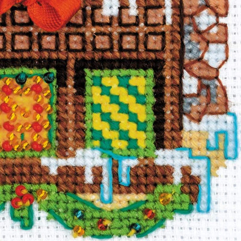 Cabin with a Bell - Cross Stitch Kit from RIOLIS Ref. no.:1663 - Hobby.lt 🇬🇧