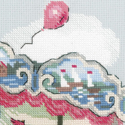 Carousel - Cross Stitch Kit from RIOLIS Ref. no.:1458 - Hobby.lt 🇬🇧