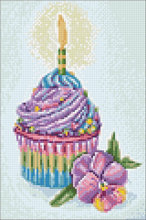 Celebration Cupcake 20х30 Diamond Painting Set Cs2720 - Hobby.lt 🇬🇧