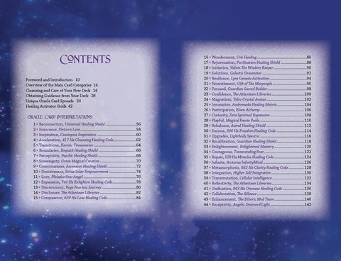 Celestial Frequencies Oracle Cards and Healing Activators Schiffer Publishing