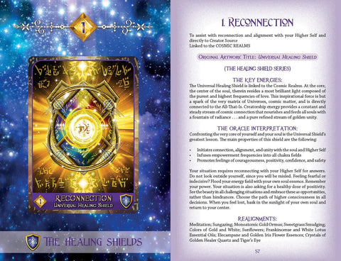 Celestial Frequencies Oracle Cards and Healing Activators Schiffer Publishing