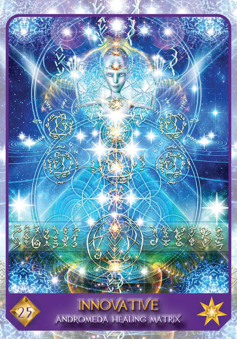 Celestial Frequencies Oracle Cards and Healing Activators Schiffer Publishing