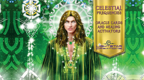 Celestial Frequencies Oracle Cards and Healing Activators Schiffer Publishing