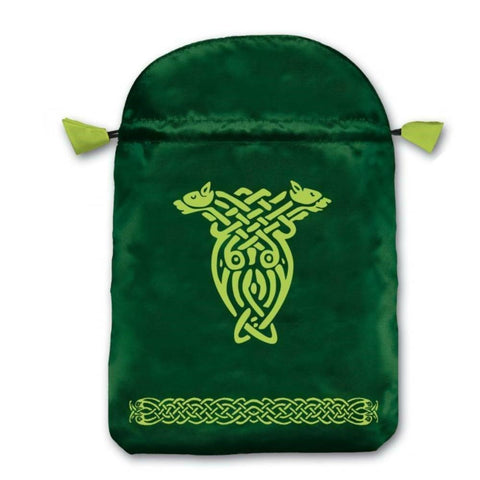 Celtic Satin Green Bag Cards Lo Scarabeo - Hobby.lt 🇬🇧