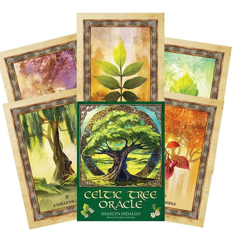 Celtic Tree Oracle cards Blue Angel - Hobby.lt 🇬🇧