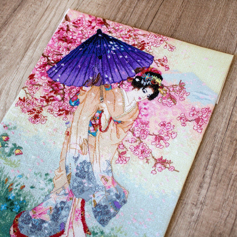 Cherry Tree of Dreams SLETI953 - Cross Stitch Kit - Hobby.lt 🇬🇧