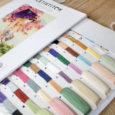 Cherry Tree of Dreams SLETI953 - Cross Stitch Kit - Hobby.lt 🇬🇧