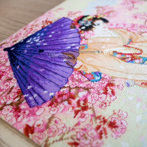 Cherry Tree of Dreams SLETI953 - Cross Stitch Kit - Hobby.lt 🇬🇧