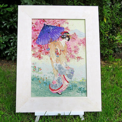 Cherry Tree of Dreams SLETI953 - Cross Stitch Kit - Hobby.lt 🇬🇧