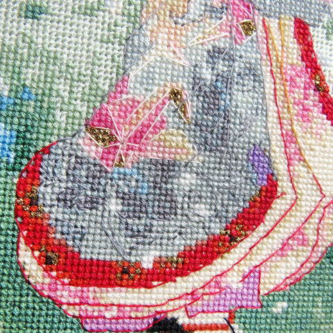 Cherry Tree of Dreams SLETI953 - Cross Stitch Kit - Hobby.lt 🇬🇧
