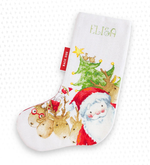 Christmas Stocking SPM1225 - Cross Stitch Kit - Hobby.lt 🇬🇧