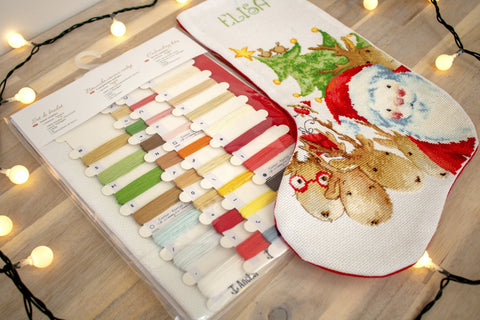 Christmas Stocking SPM1225 - Cross Stitch Kit - Hobby.lt 🇬🇧