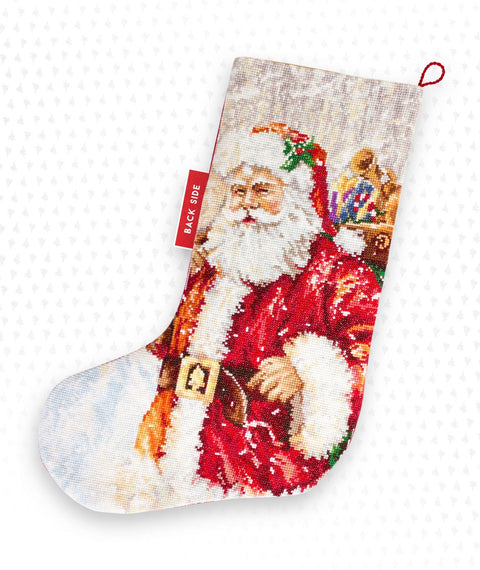 Christmas Stocking SPM1230 - Cross Stitch Kit - Hobby.lt 🇬🇧