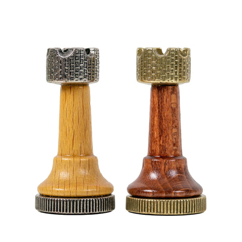 CLASSIC Wood/Metal Chess Set + Leatherette Chess Board + Chess Box + Chess - Hobby.lt 🇬🇧