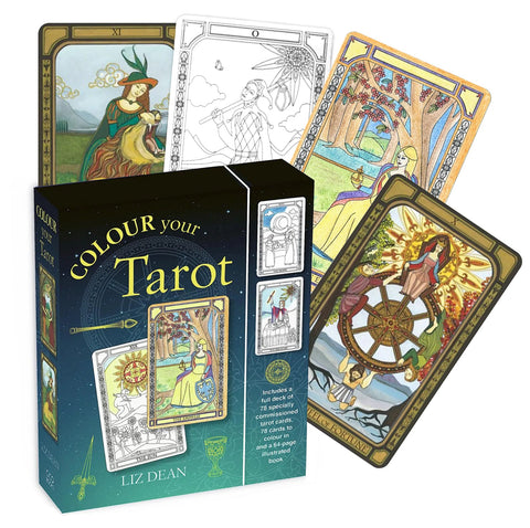 Colour Your Tarot Cards Cico Books - Hobby.lt 🇬🇧