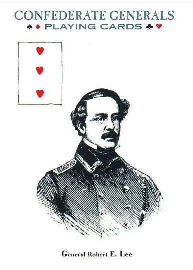 Confederate Generals playing cards - Hobby.lt 🇬🇧