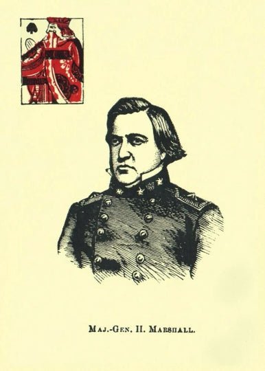 Confederate Generals playing cards - Hobby.lt 🇬🇧