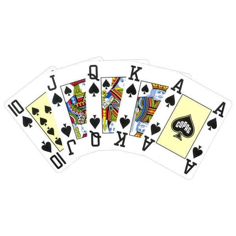 Copag 4 Corner Jumbo poker cards in white box (Red) - Hobby.lt 🇬🇧