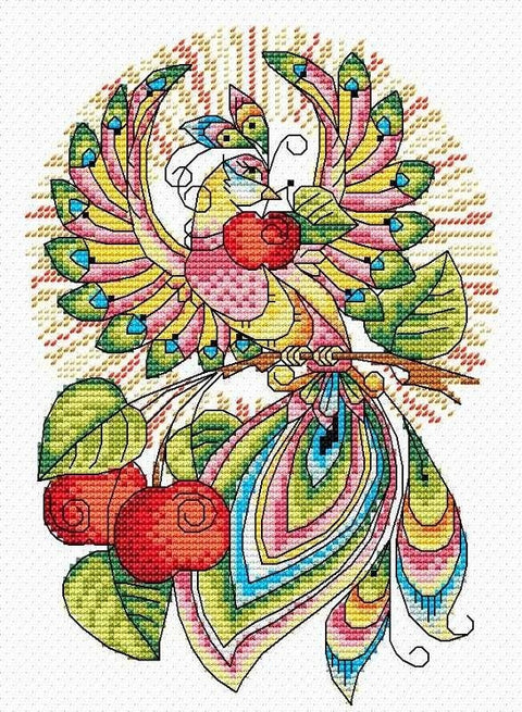 Cross Stitch Kit Fairytale Bird SM - 049 - Hobby.lt 🇬🇧