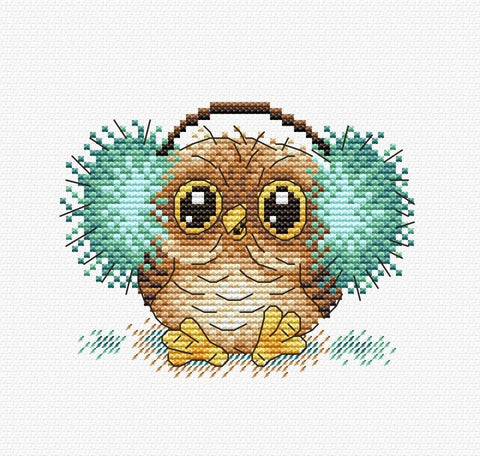 Cross Stitch Kit Fluffy Happines SM - 288 - Hobby.lt 🇬🇧
