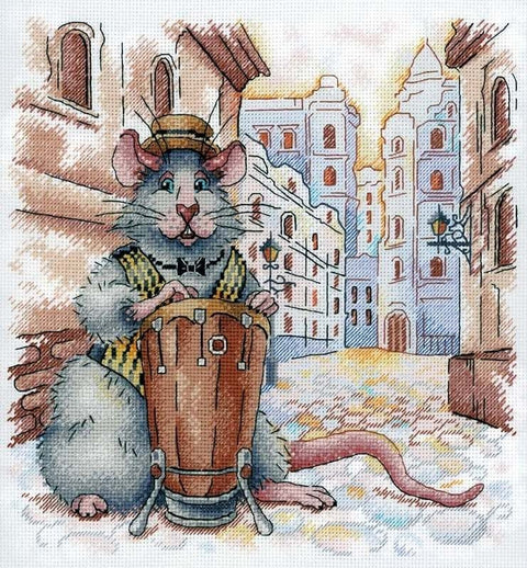 Cross Stitch Kit Italian Streets SNV - 699 - Hobby.lt 🇬🇧