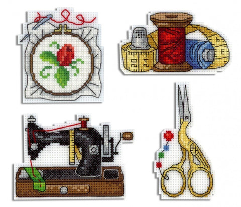 Cross Stitch Kit Needleworker – Magnets SR - 339 - Hobby.lt 🇬🇧