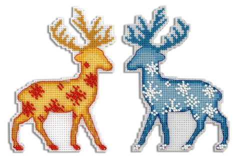 Cross Stitch Kit Northern Deer SR - 455 - Hobby.lt 🇬🇧