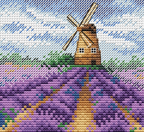Cross Stitch Kit Provence Charm SM - 372 - Hobby.lt 🇬🇧