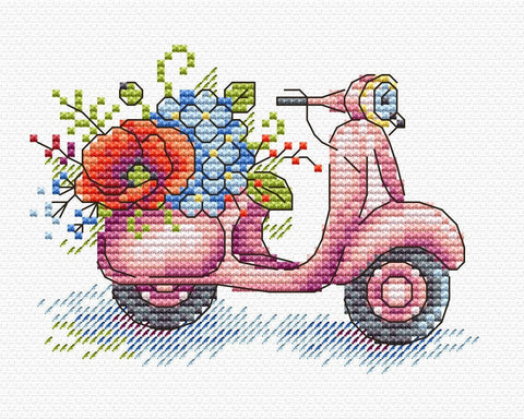 Cross Stitch Kit Rome Vacations SM - 367 - Hobby.lt 🇬🇧
