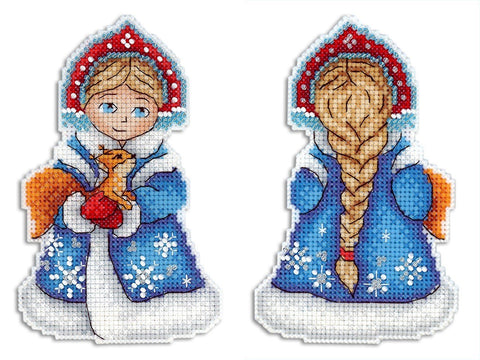 Cross Stitch Kit Snow Maiden SR - 311 - Hobby.lt 🇬🇧