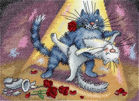 Cross Stitch Kit Tango Together SNV - 688 - Hobby.lt 🇬🇧