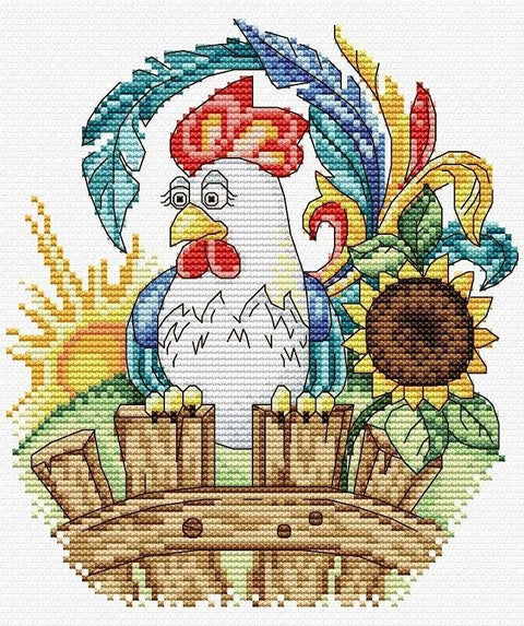 Cross Stitch Kit Under the Summer Sun SM - 115 - Hobby.lt 🇬🇧