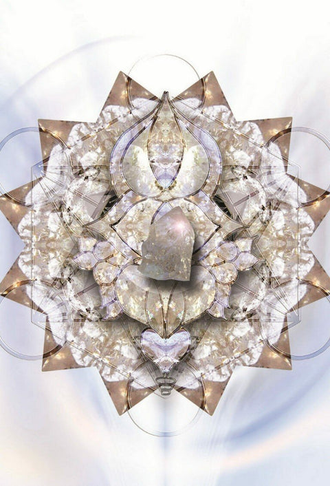 Crystal Mandala Activation Cards Blue Angel - Hobby.lt 🇬🇧
