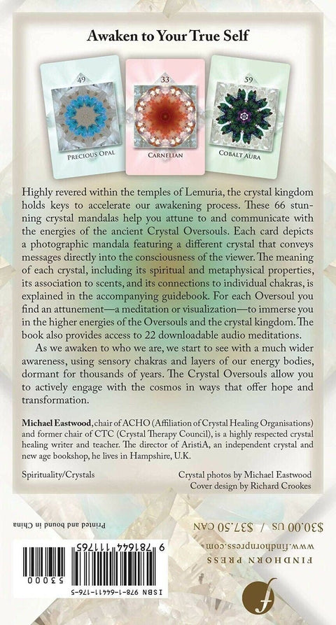 Crystal Oversoul Cards Findhorn Press - Hobby.lt 🇬🇧