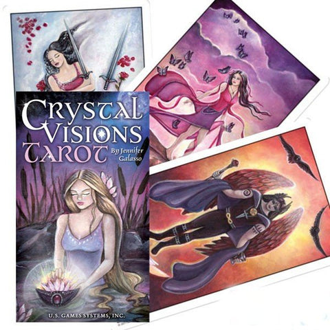 Crystal Visions Tarot cards US Games Systems - Hobby.lt 🇬🇧