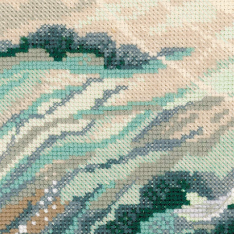 Dancing Fish - Cross Stitch Kit from RIOLIS Ref. no.:1574 - Hobby.lt 🇬🇧