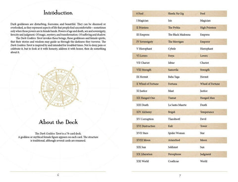 Dark Goddess Tarot Cards Schiffer Publishing - Hobby.lt 🇬🇧