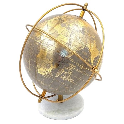 Decorative globe on a stone base GLB - 127 - Hobby.lt 🇬🇧