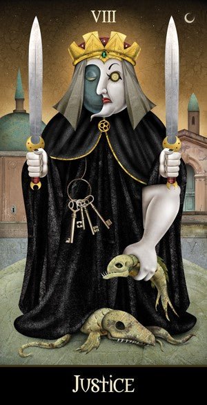 Deviant Moon Borderless Edition Tarot cards US Games Systems - Hobby.lt 🇬🇧