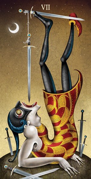 Deviant Moon Borderless Edition Tarot cards US Games Systems - Hobby.lt 🇬🇧