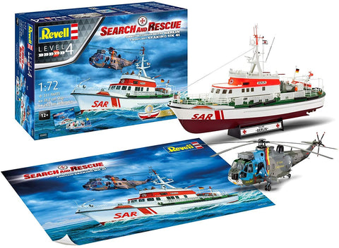 DGzRS Berlin & Westland Sea King MK 41 - Plastic Modelling Kit By Revell - Hobby.lt 🇬🇧